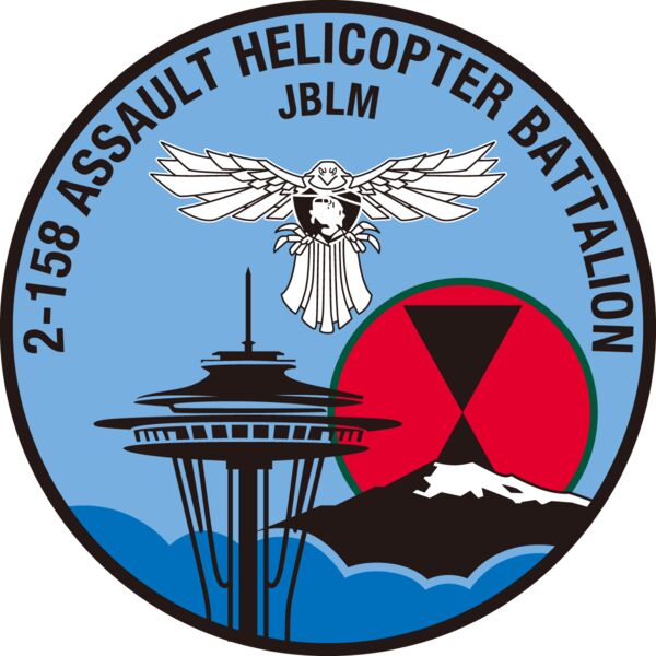 2-158 Assault Helicopter Battalion Flight Embroidered Patch Thumbnail