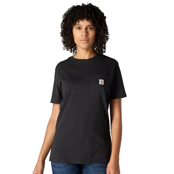 Women's Loose Fit Heavyweight Short-Sleeve Pocket T-Shirt Thumbnail