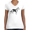 Women's Fine Jersey V-Neck Tee Women's Fine Jersey V-Neck Tee Thumbnail