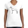 Women's Fine Jersey V-Neck Tee Women's Fine Jersey V-Neck Tee Thumbnail