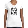 Women's Fine Jersey V-Neck Tee Women's Fine Jersey V-Neck Tee Thumbnail