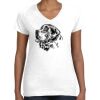 Women's Fine Jersey V-Neck Tee Women's Fine Jersey V-Neck Tee Thumbnail