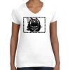 Women's Fine Jersey V-Neck Tee Women's Fine Jersey V-Neck Tee Thumbnail