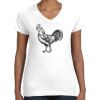 Women's Fine Jersey V-Neck Tee Women's Fine Jersey V-Neck Tee Thumbnail