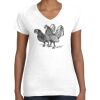Women's Fine Jersey V-Neck Tee Women's Fine Jersey V-Neck Tee Thumbnail