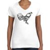 Women's Fine Jersey V-Neck Tee Women's Fine Jersey V-Neck Tee Thumbnail