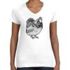Women's Fine Jersey V-Neck Tee Women's Fine Jersey V-Neck Tee Thumbnail