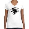 Women's Fine Jersey V-Neck Tee Women's Fine Jersey V-Neck Tee Thumbnail