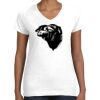 Women's Fine Jersey V-Neck Tee Women's Fine Jersey V-Neck Tee Thumbnail