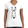 Women's Fine Jersey V-Neck Tee Women's Fine Jersey V-Neck Tee Thumbnail