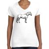 Women's Fine Jersey V-Neck Tee Women's Fine Jersey V-Neck Tee Thumbnail