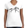 Women's Fine Jersey V-Neck Tee Women's Fine Jersey V-Neck Tee Thumbnail