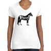 Women's Fine Jersey V-Neck Tee Women's Fine Jersey V-Neck Tee Thumbnail