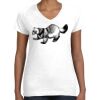 Women's Fine Jersey V-Neck Tee Women's Fine Jersey V-Neck Tee Thumbnail