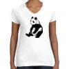 Women's Fine Jersey V-Neck Tee Women's Fine Jersey V-Neck Tee Thumbnail