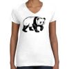 Women's Fine Jersey V-Neck Tee Women's Fine Jersey V-Neck Tee Thumbnail