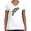 Women's Fine Jersey V-Neck Tee Women's Fine Jersey V-Neck Tee Thumbnail
