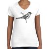 Women's Fine Jersey V-Neck Tee Women's Fine Jersey V-Neck Tee Thumbnail