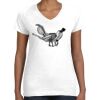 Women's Fine Jersey V-Neck Tee Women's Fine Jersey V-Neck Tee Thumbnail