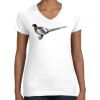 Women's Fine Jersey V-Neck Tee Women's Fine Jersey V-Neck Tee Thumbnail