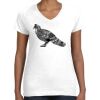 Women's Fine Jersey V-Neck Tee Women's Fine Jersey V-Neck Tee Thumbnail