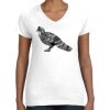 Women's Fine Jersey V-Neck Tee Women's Fine Jersey V-Neck Tee Thumbnail