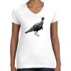 Women's Fine Jersey V-Neck Tee Women's Fine Jersey V-Neck Tee Thumbnail