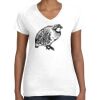 Women's Fine Jersey V-Neck Tee Women's Fine Jersey V-Neck Tee Thumbnail