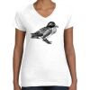 Women's Fine Jersey V-Neck Tee Women's Fine Jersey V-Neck Tee Thumbnail