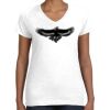 Women's Fine Jersey V-Neck Tee Women's Fine Jersey V-Neck Tee Thumbnail