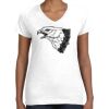 Women's Fine Jersey V-Neck Tee Women's Fine Jersey V-Neck Tee Thumbnail