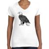 Women's Fine Jersey V-Neck Tee Women's Fine Jersey V-Neck Tee Thumbnail
