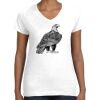 Women's Fine Jersey V-Neck Tee Women's Fine Jersey V-Neck Tee Thumbnail