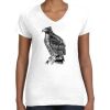Women's Fine Jersey V-Neck Tee Women's Fine Jersey V-Neck Tee Thumbnail