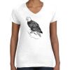 Women's Fine Jersey V-Neck Tee Women's Fine Jersey V-Neck Tee Thumbnail