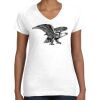 Women's Fine Jersey V-Neck Tee Women's Fine Jersey V-Neck Tee Thumbnail