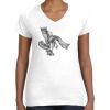 Women's Fine Jersey V-Neck Tee Women's Fine Jersey V-Neck Tee Thumbnail