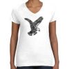 Women's Fine Jersey V-Neck Tee Women's Fine Jersey V-Neck Tee Thumbnail