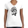 Women's Fine Jersey V-Neck Tee Women's Fine Jersey V-Neck Tee Thumbnail