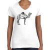 Women's Fine Jersey V-Neck Tee Women's Fine Jersey V-Neck Tee Thumbnail