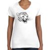 Women's Fine Jersey V-Neck Tee Women's Fine Jersey V-Neck Tee Thumbnail