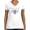 Women's Fine Jersey V-Neck Tee Women's Fine Jersey V-Neck Tee Thumbnail