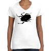 Women's Fine Jersey V-Neck Tee Women's Fine Jersey V-Neck Tee Thumbnail