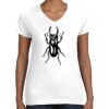 Women's Fine Jersey V-Neck Tee Women's Fine Jersey V-Neck Tee Thumbnail