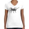 Women's Fine Jersey V-Neck Tee Women's Fine Jersey V-Neck Tee Thumbnail