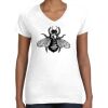 Women's Fine Jersey V-Neck Tee Women's Fine Jersey V-Neck Tee Thumbnail