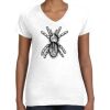 Women's Fine Jersey V-Neck Tee Women's Fine Jersey V-Neck Tee Thumbnail