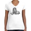 Women's Fine Jersey V-Neck Tee Women's Fine Jersey V-Neck Tee Thumbnail