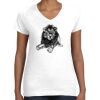 Women's Fine Jersey V-Neck Tee Women's Fine Jersey V-Neck Tee Thumbnail
