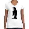 Women's Fine Jersey V-Neck Tee Women's Fine Jersey V-Neck Tee Thumbnail